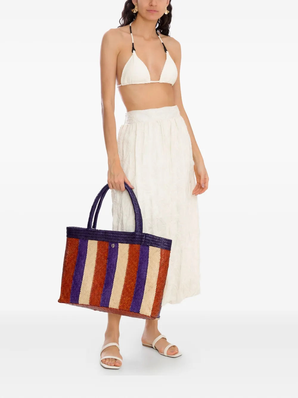 New SeasonBrigitteJurema woven beach bag