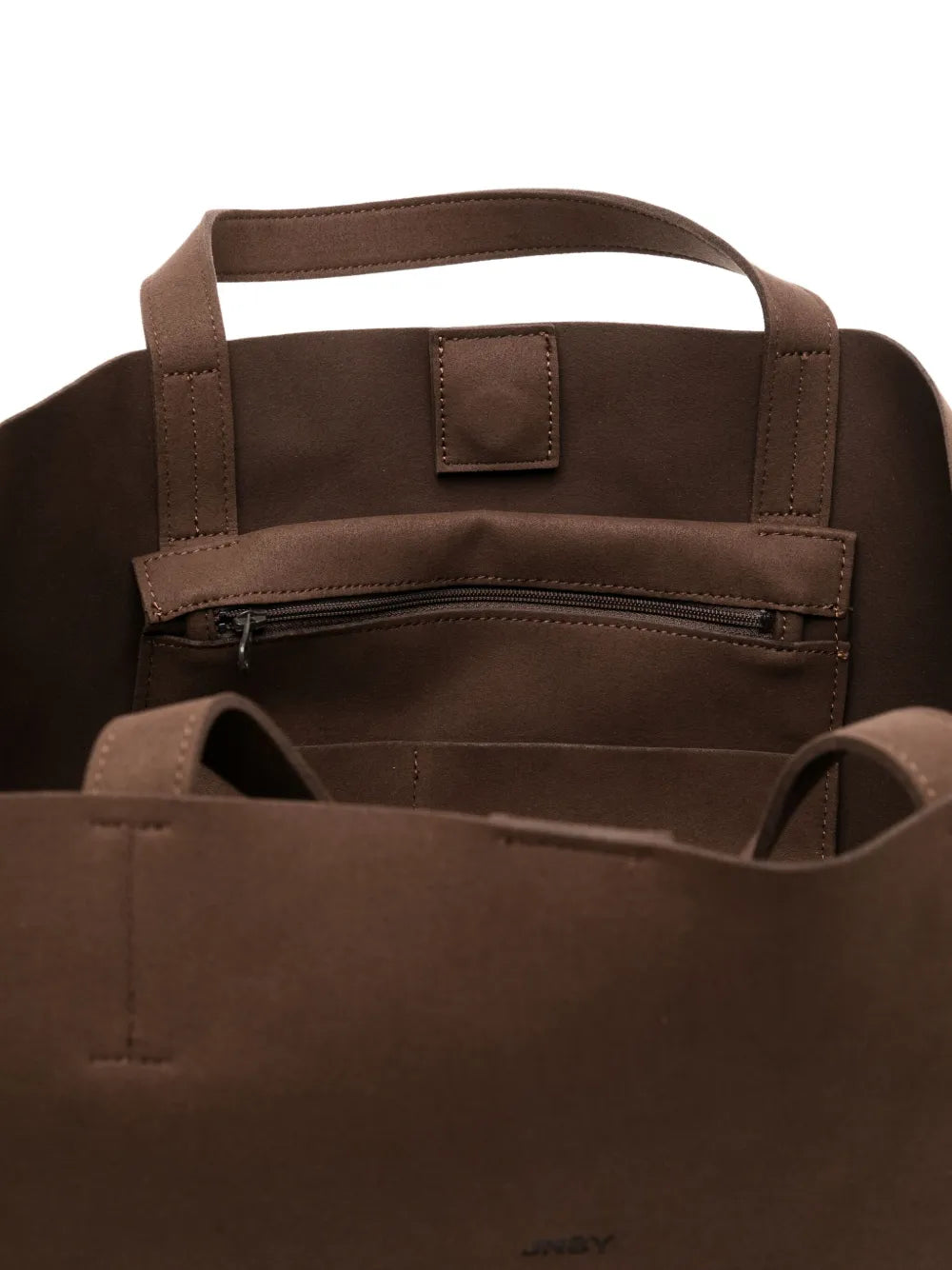 JNBYlogo-debossed tote bag