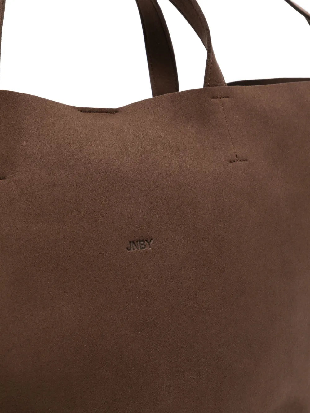 JNBYlogo-debossed tote bag