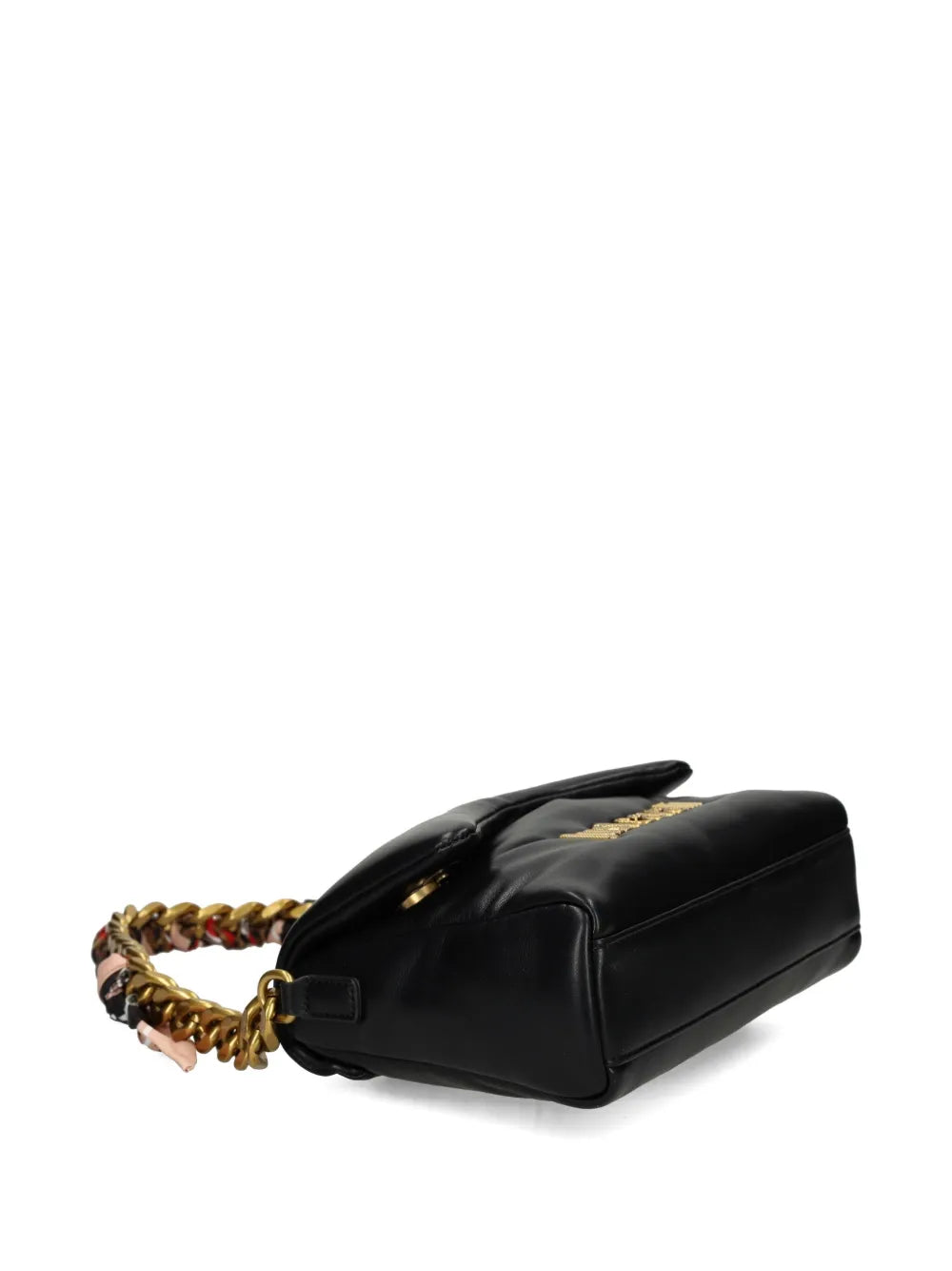Just Cavallipadded chain-strap shoulder bag