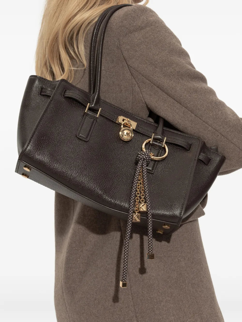 Michael Michael Korslock-detail shoulder bag
