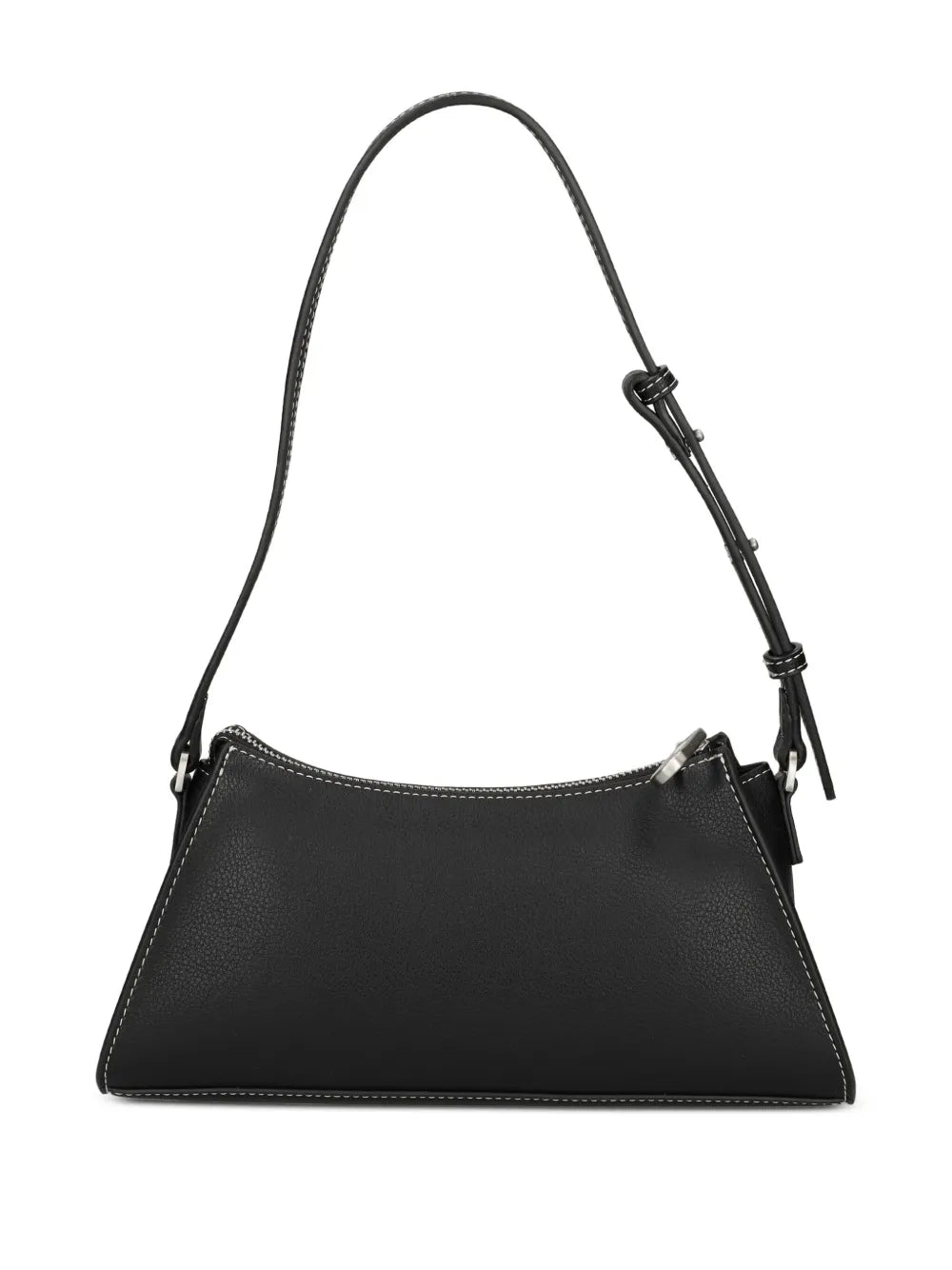 Karl Lagerfeld Jeanszip-detail curved shoulder bag