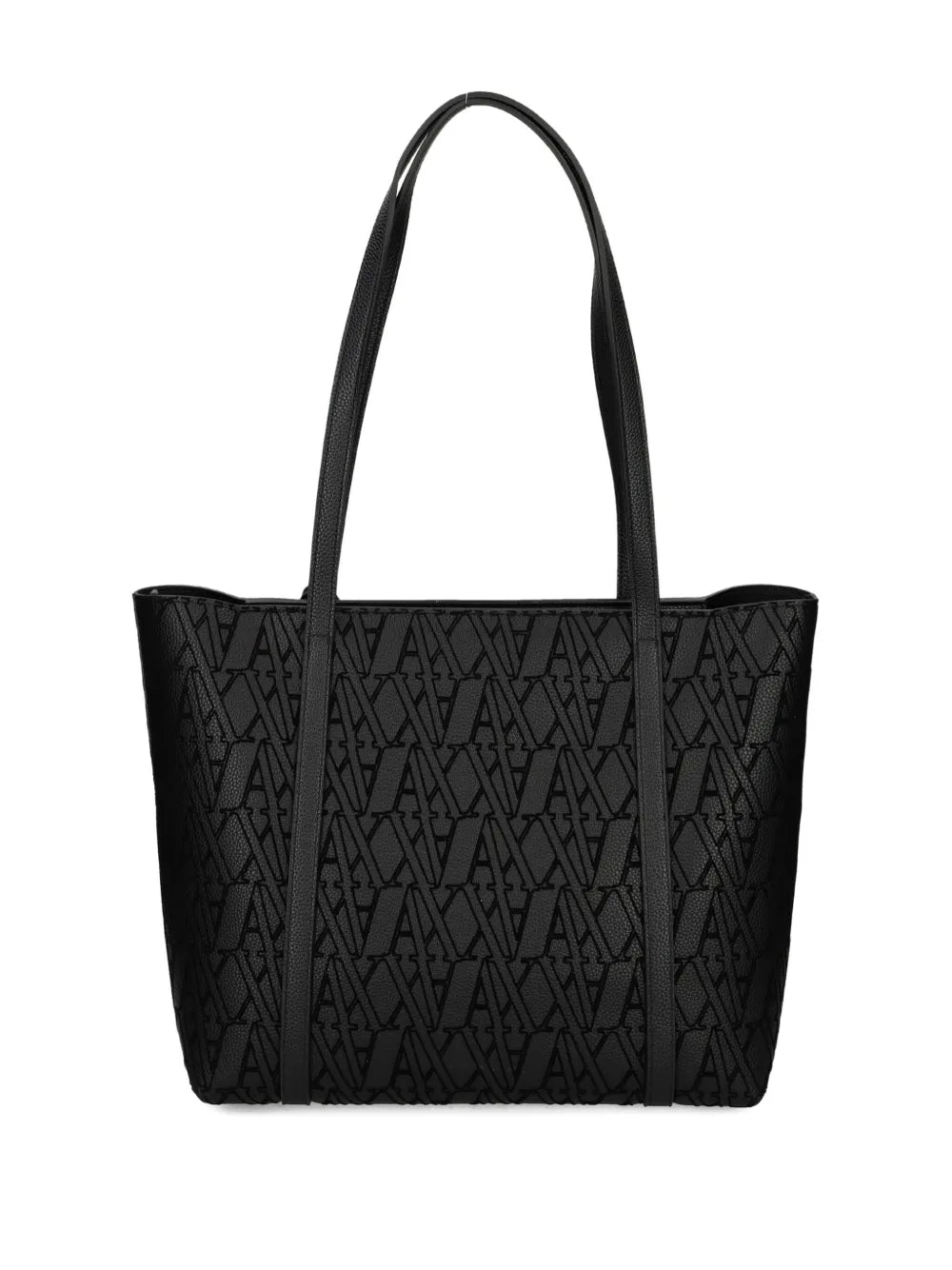 Armani Exchangemonogram-pattern tote bag