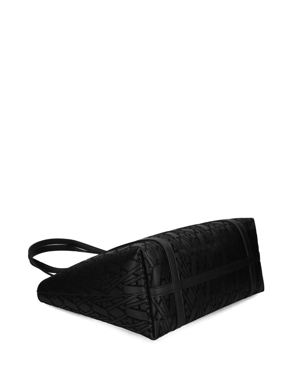 Armani Exchangemonogram-pattern tote bag