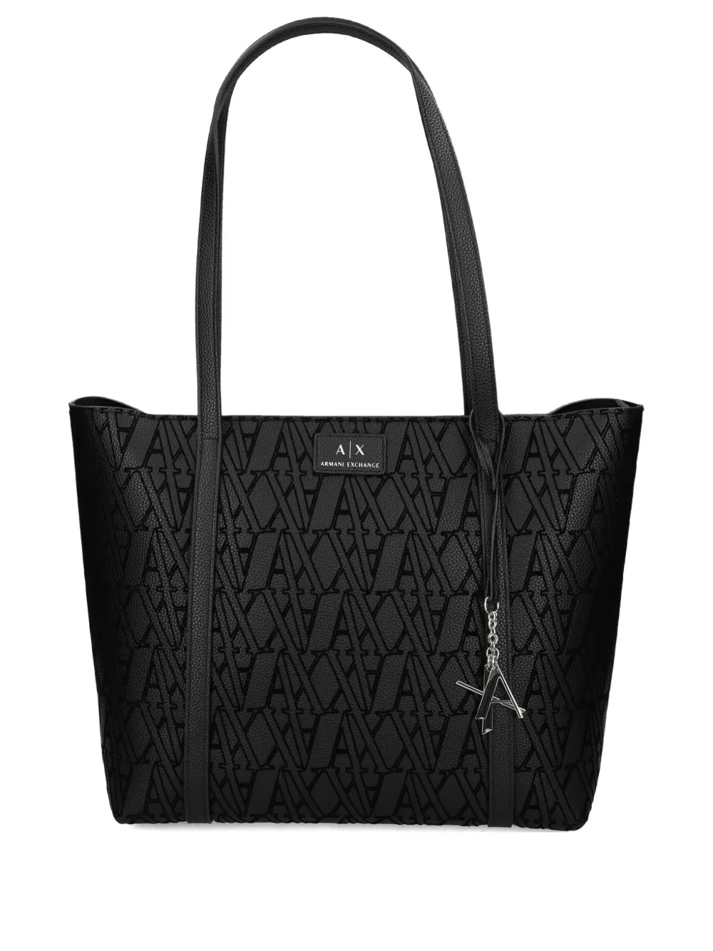 Armani Exchangemonogram-pattern tote bag