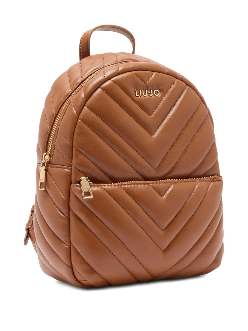 LIU JOquilted chevron backpack