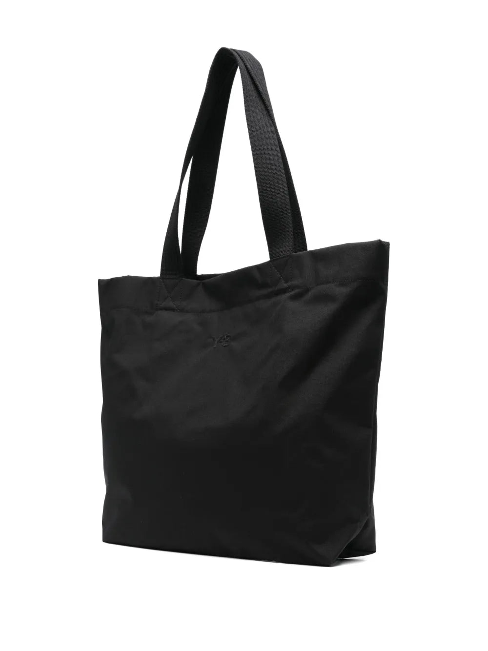 Y-3logo-embroidered tote bag