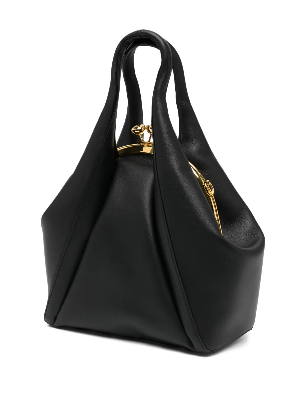Saiid Kobeisyleather zipped tote bag