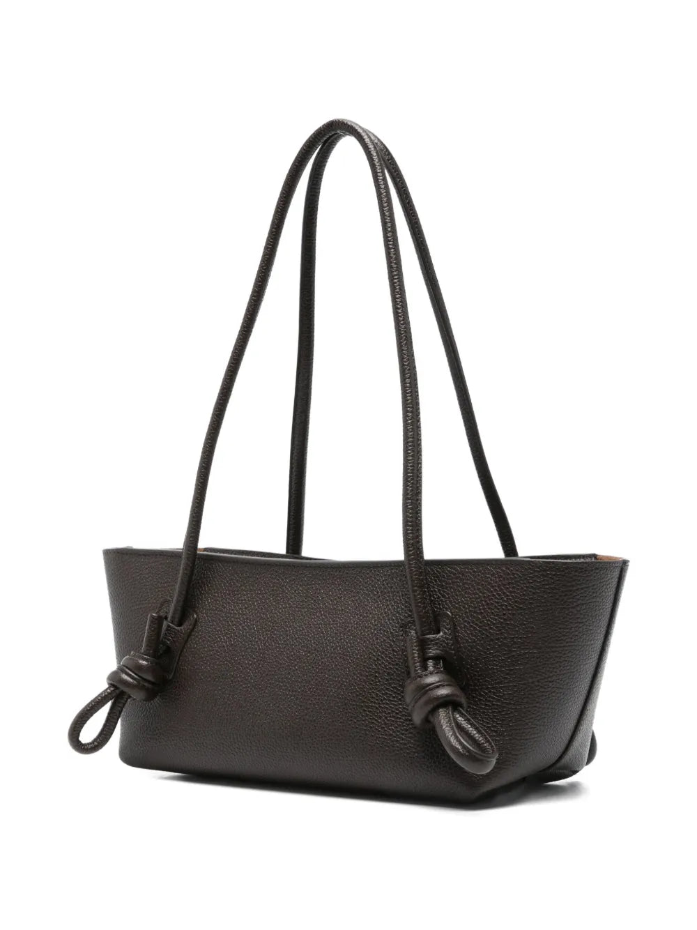 HereuFleca knotted leather shoulder bag