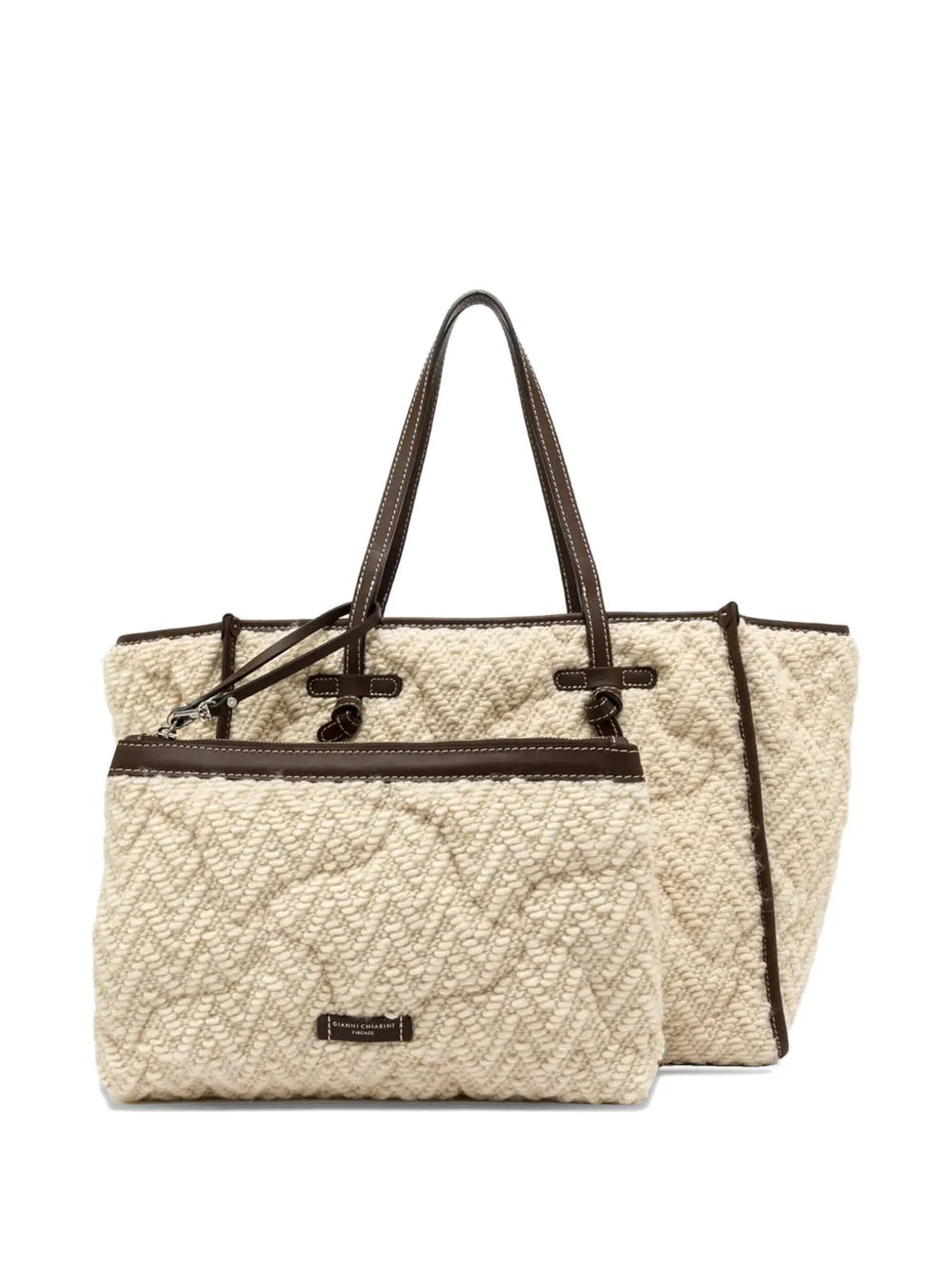 GIANNI CHIARINIMarcella chevron-quilted tote bag
