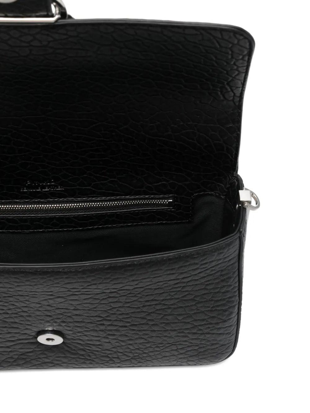 PINKOtextured-leather shoulder bag