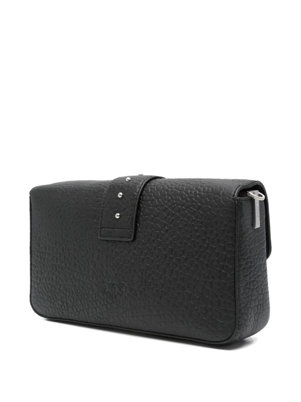 PINKOtextured-leather shoulder bag