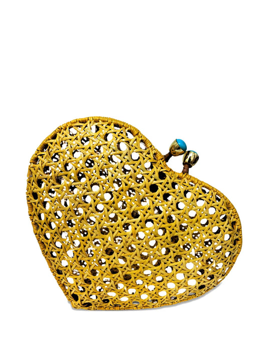 New SeasonSERPUIPassionate Heart wicker bag