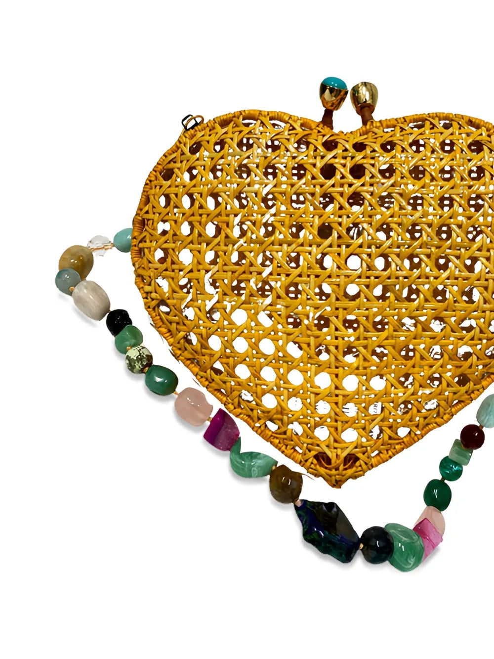 New SeasonSERPUIPassionate Heart wicker bag
