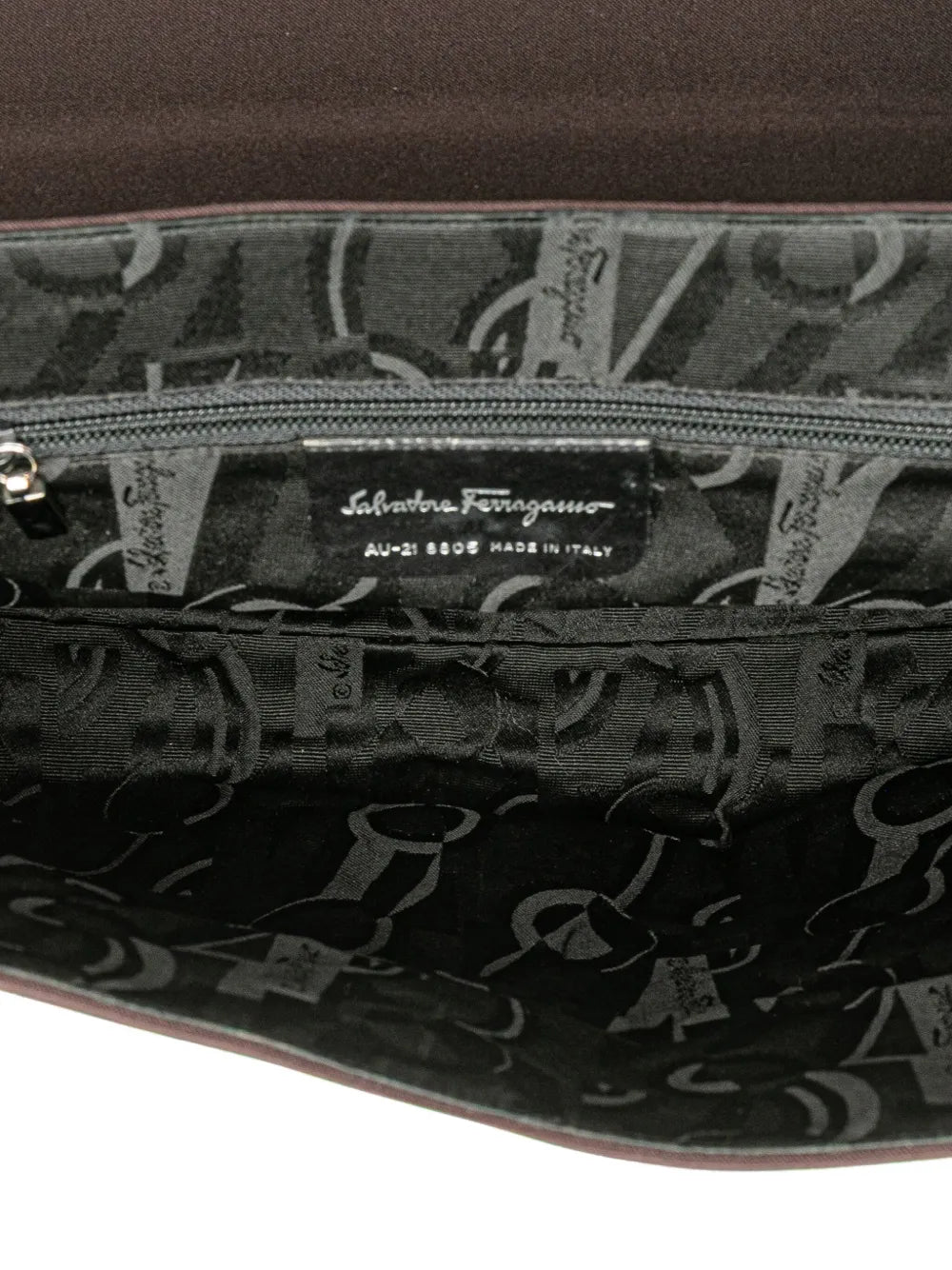 Pre-OwnedFerragamo Pre-Owned2010-2025 Nylon Grosgrain Vara Chain tote bag