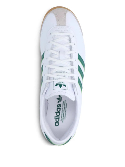 adidas 70S Italian Three-Stripe Leather Trainers