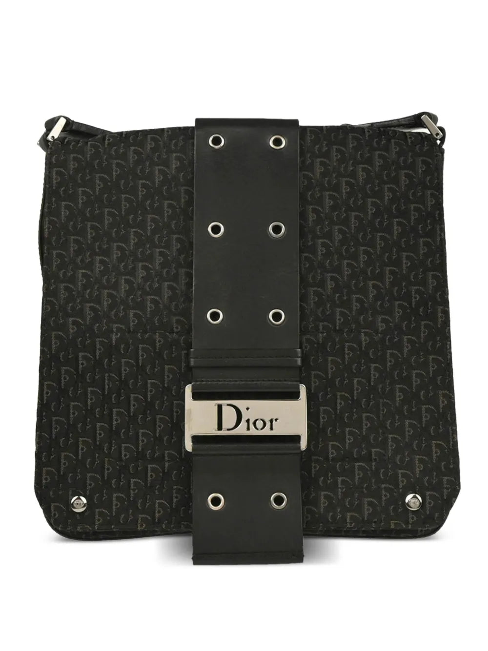 Pre-OwnedChristian Dior Pre-Owned2004 Trotter Street Chic canvas leather shoulder bag
