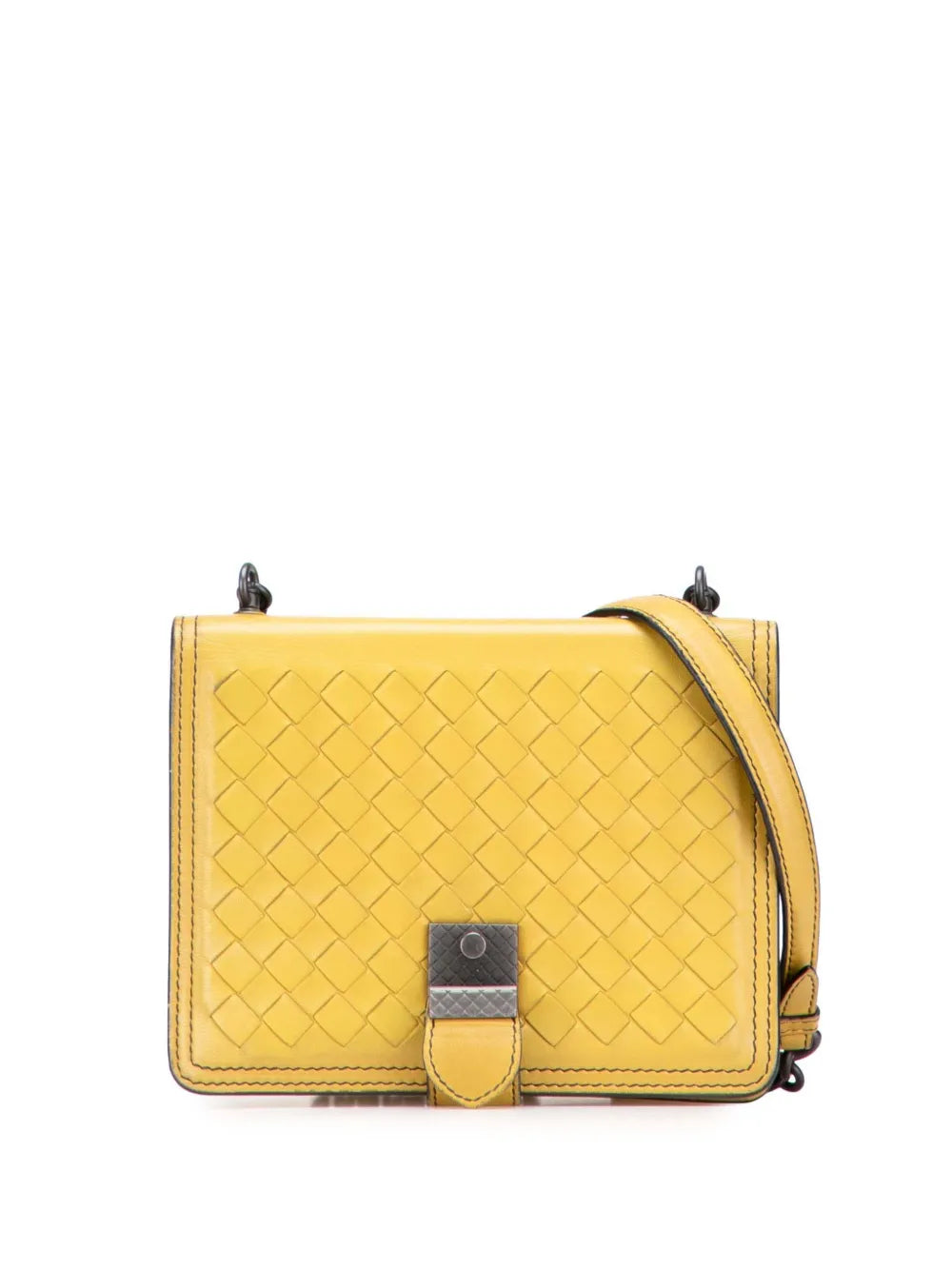 Pre-OwnedBottega Veneta Pre-Owned2012-2025 Small Nappa Intrecciato Runway shoulder bag