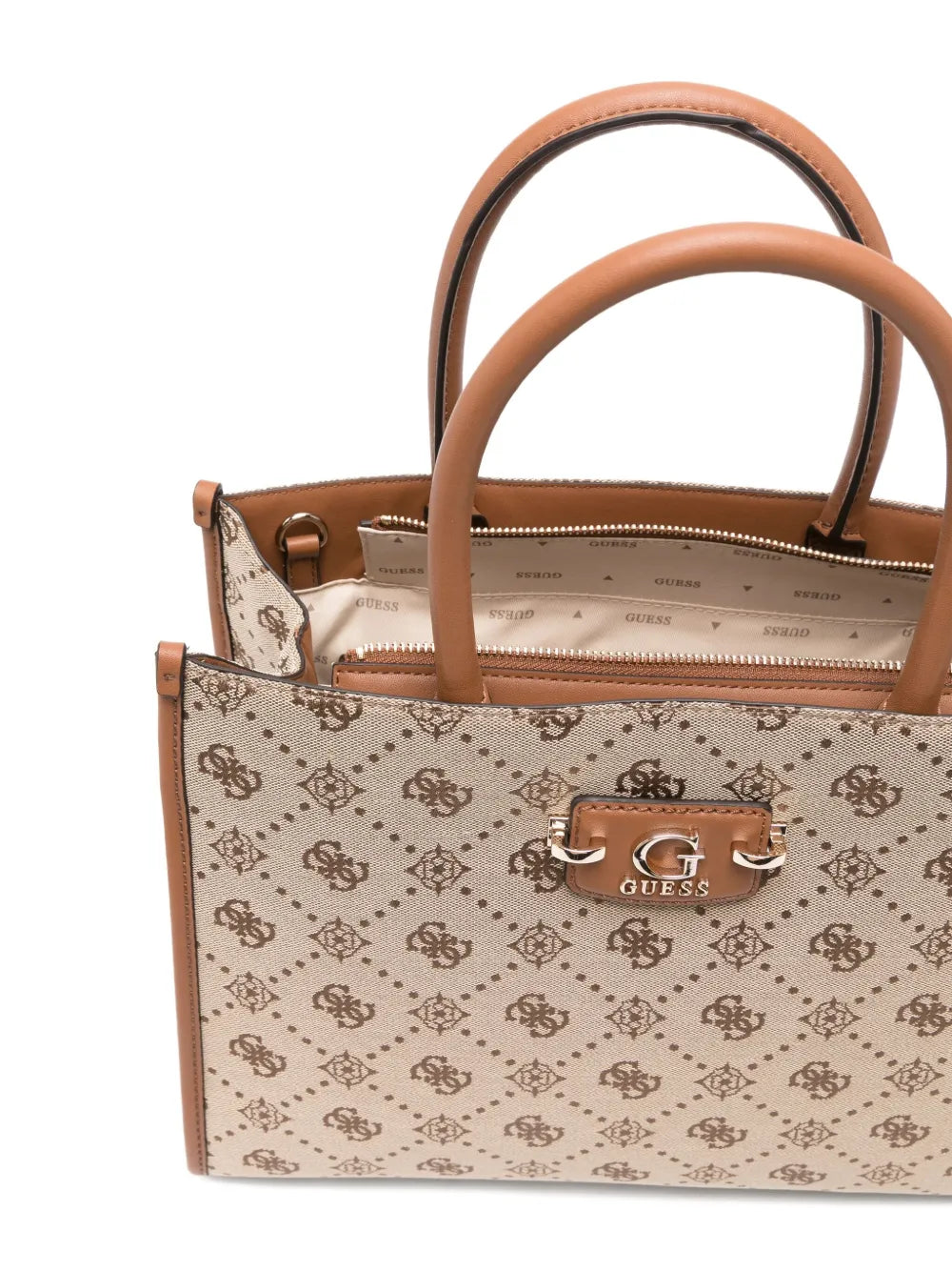 GUESS USAlogo-plaque top-handle tote bag