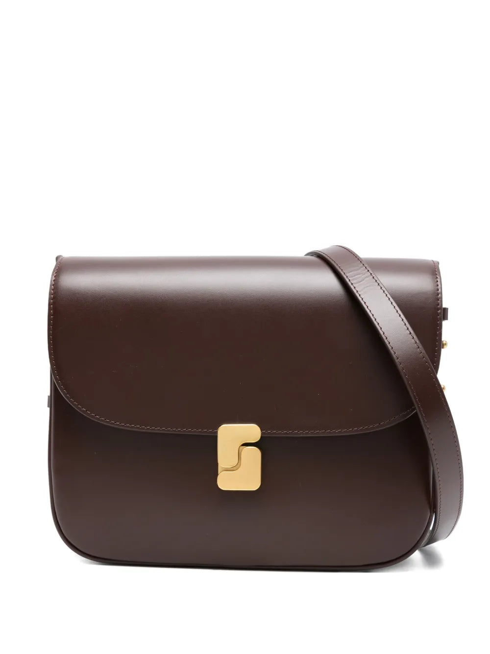 Soeurflap-closure cross body bag