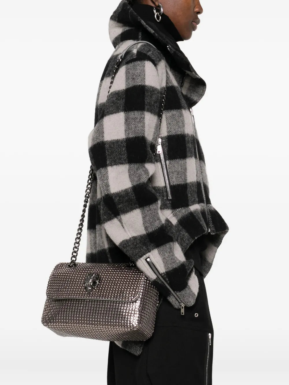 Kurt Geiger LondonKensington Chainmail studded cross body bag