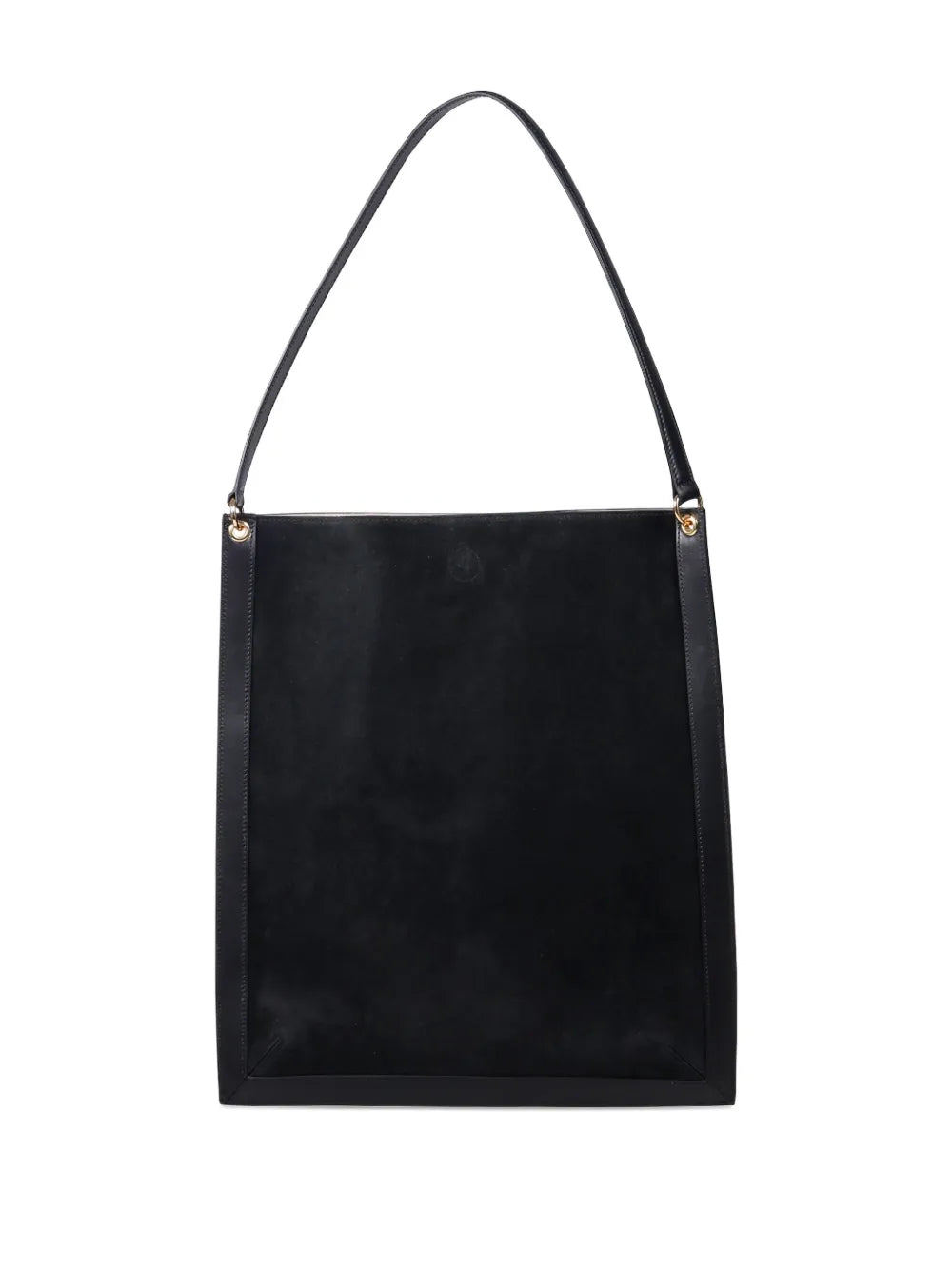 Wandlertop-handle suede tote bag