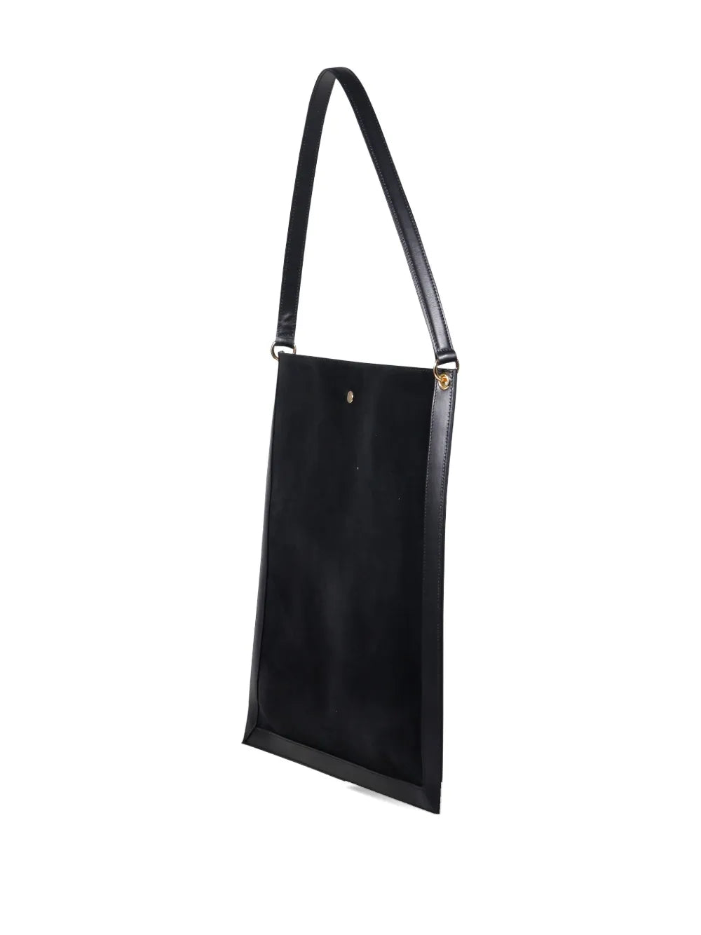 Wandlertop-handle suede tote bag