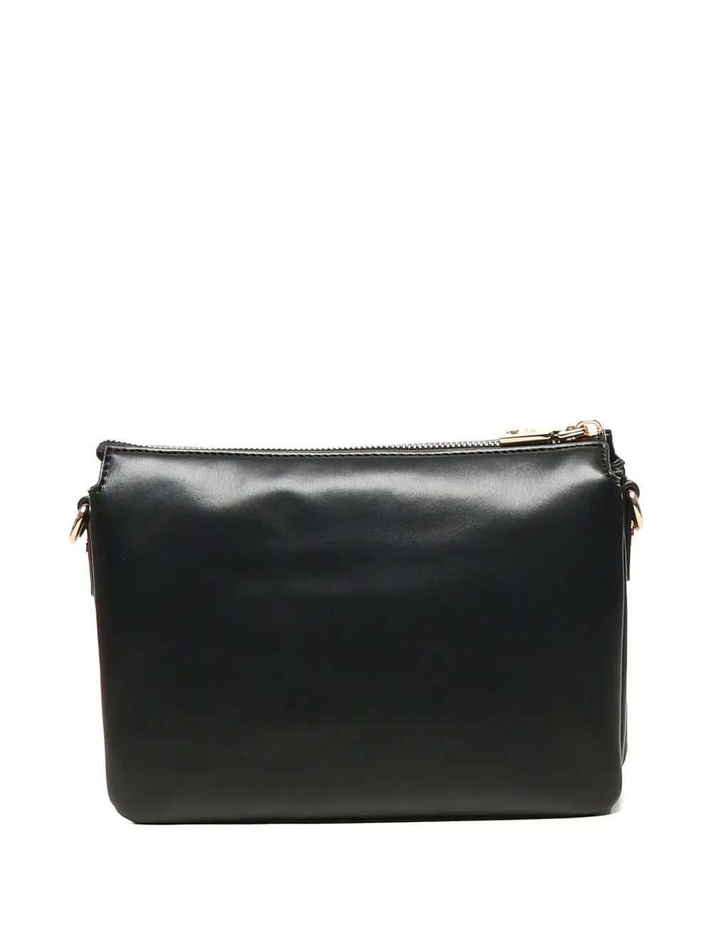 Love Moschinologo-plaque zip-fastening shoulder bag