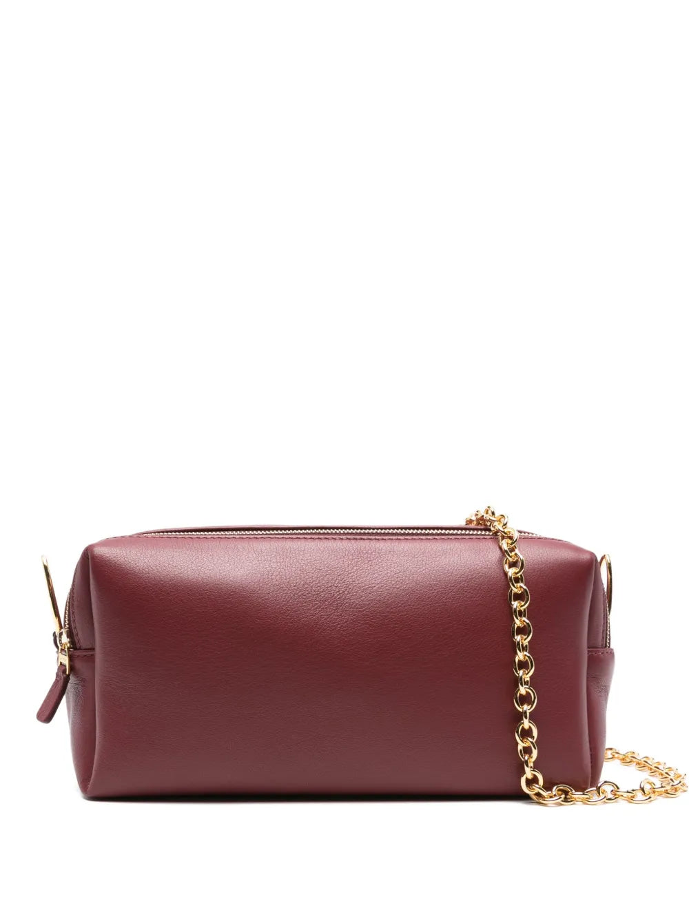 Ellemesmall Trousse chain-strap leather crossbody bag