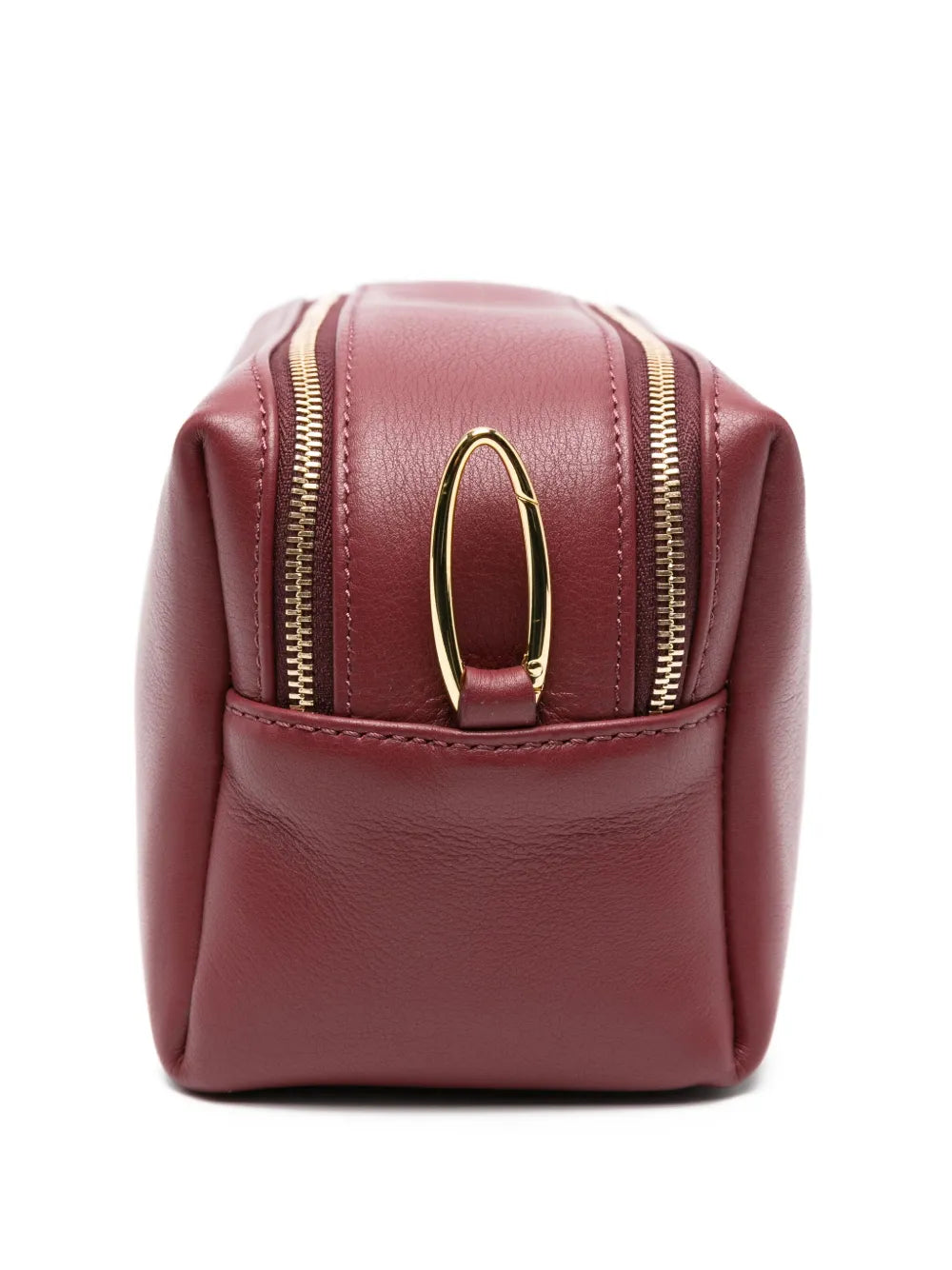 Ellemesmall Trousse chain-strap leather crossbody bag