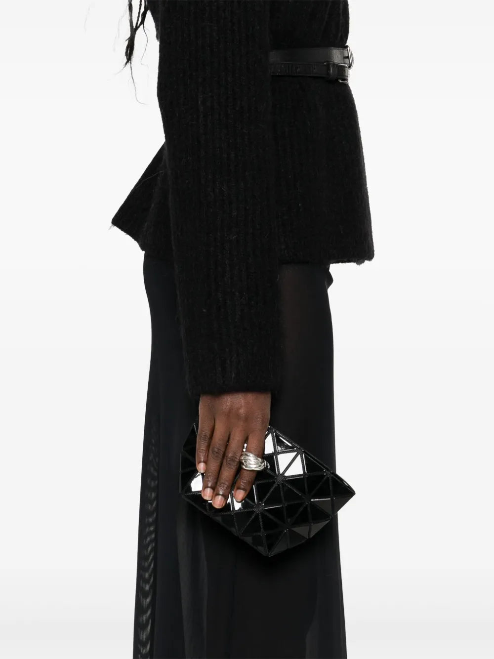 Bao Bao Issey MiyakePrism geometric-pattern mini bag