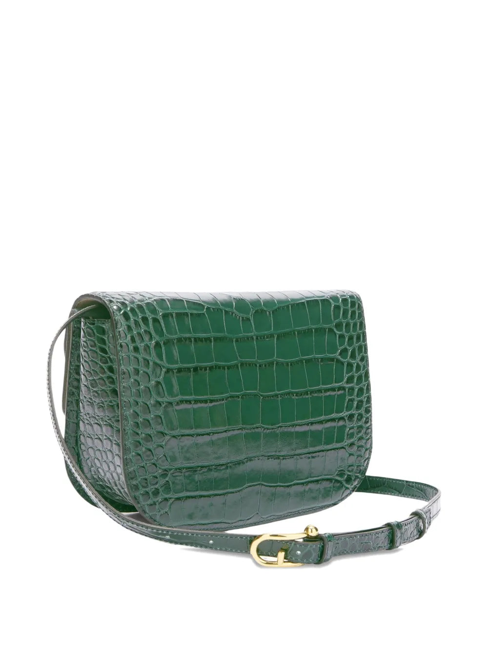 Furlasmall Sfera crocodile-effect cross body bag