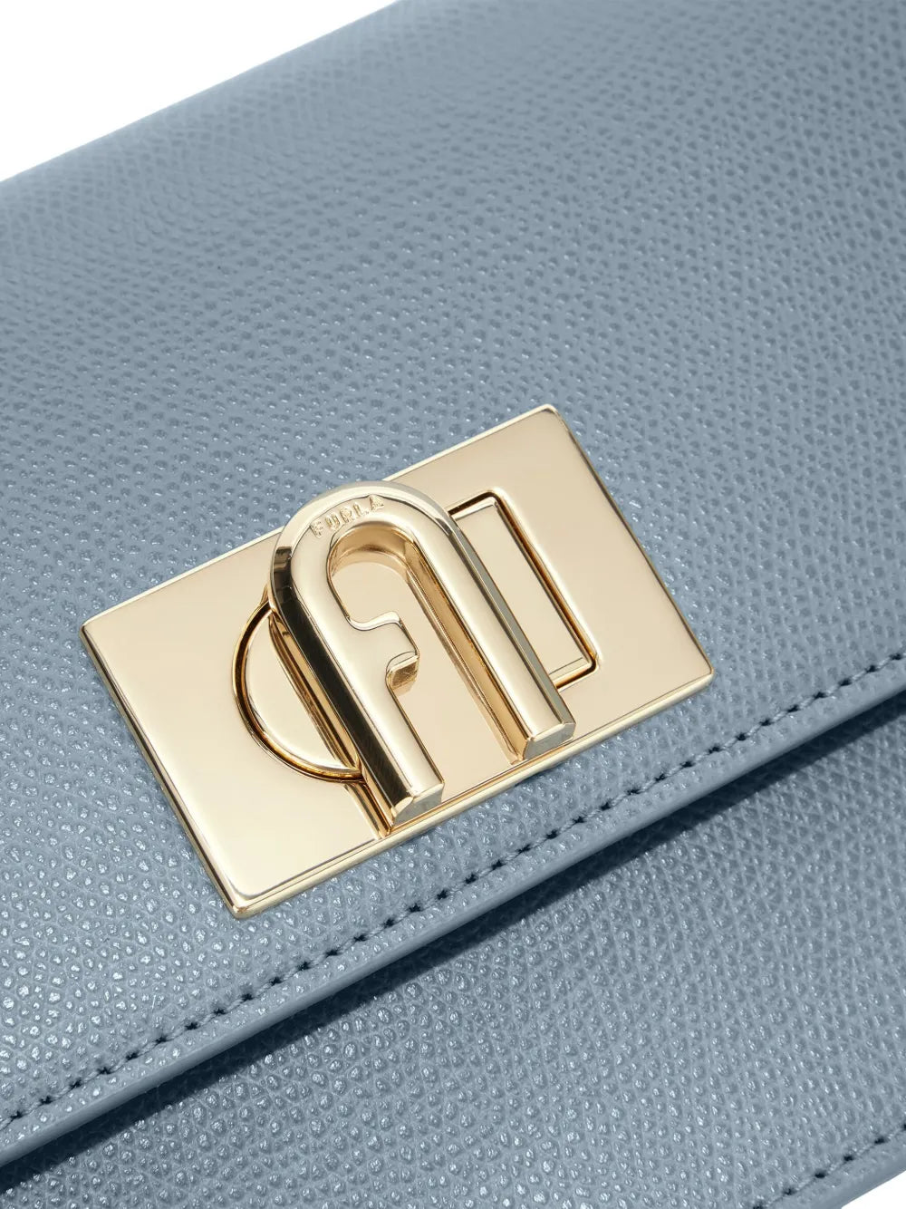 Furlachain-strap flap satchel