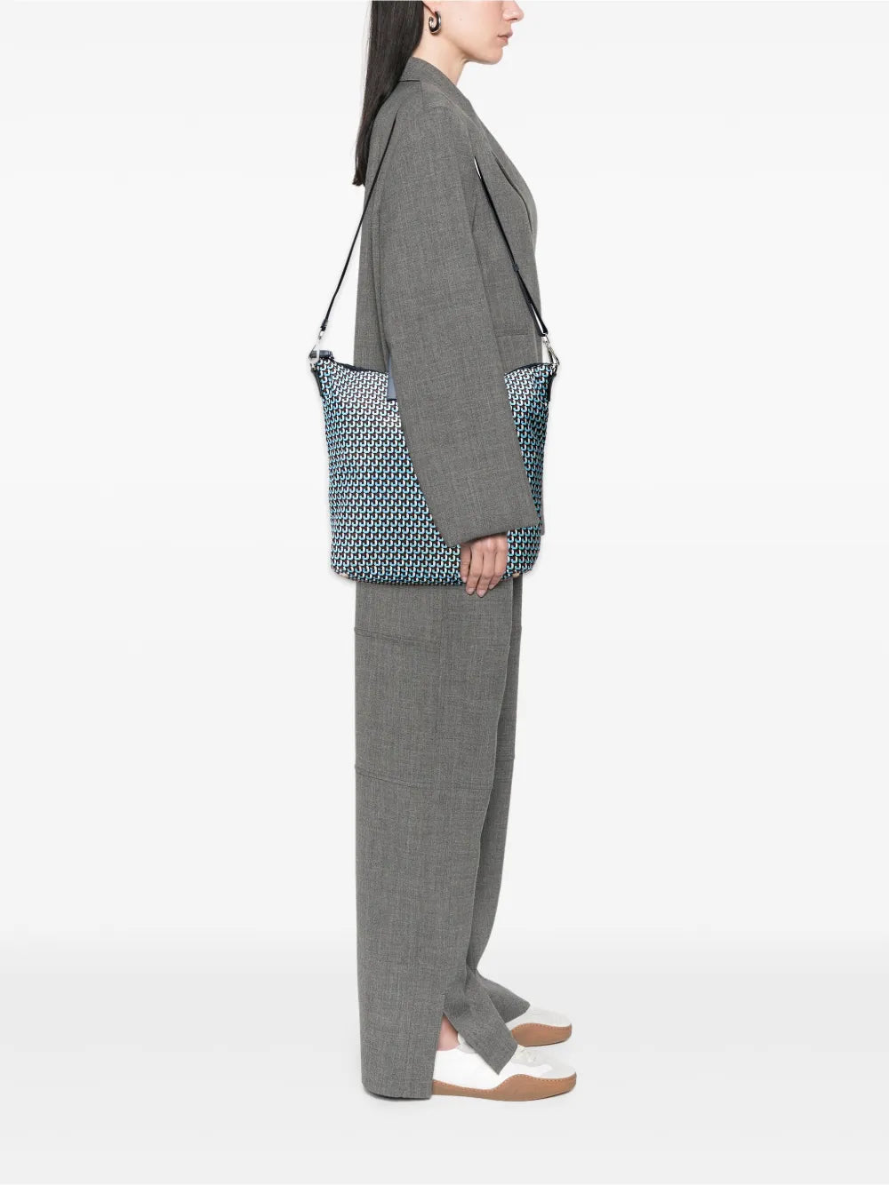 Pre-OwnedPrada Pre-Owned2013-2025 Tessuto Stampato satchel