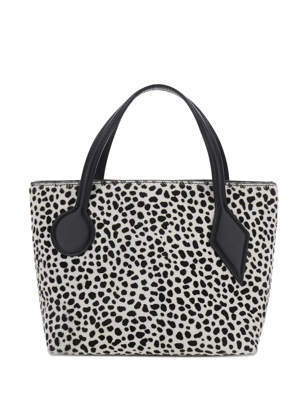 Liffnermini dalmatian-print tote bag