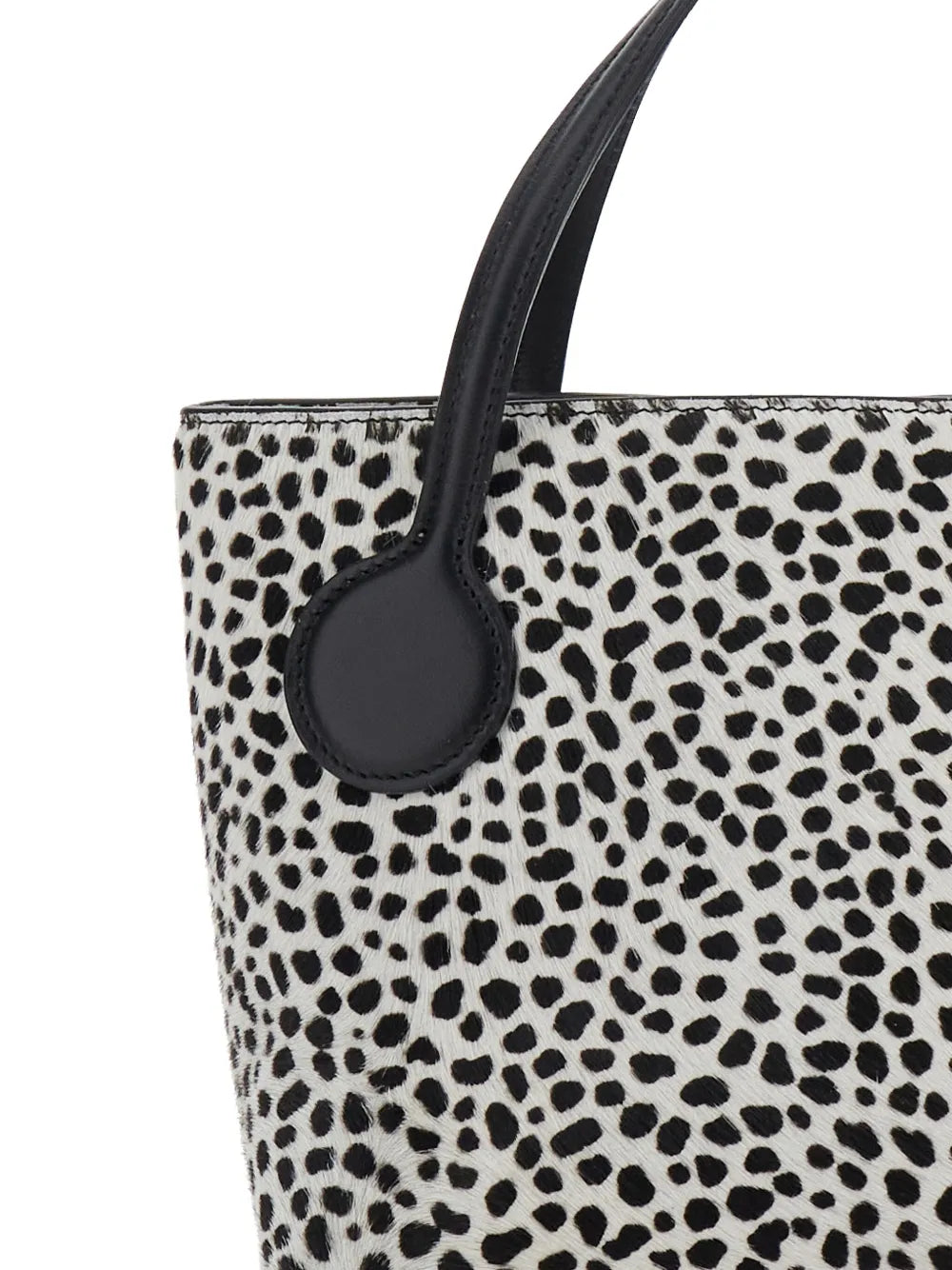 Liffnermini dalmatian-print tote bag