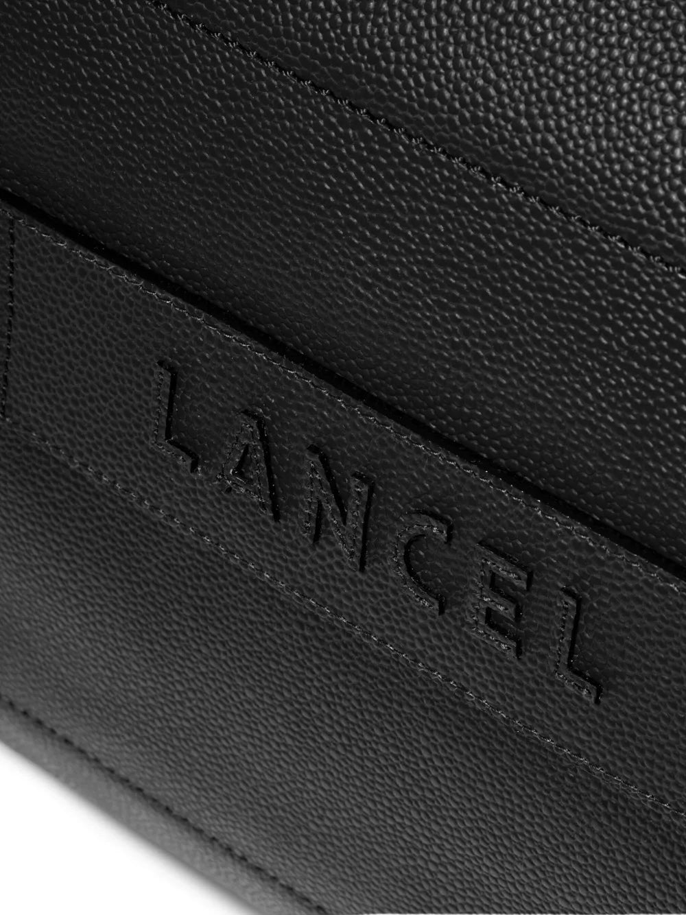 LancelNinon logo-patch leather holdall