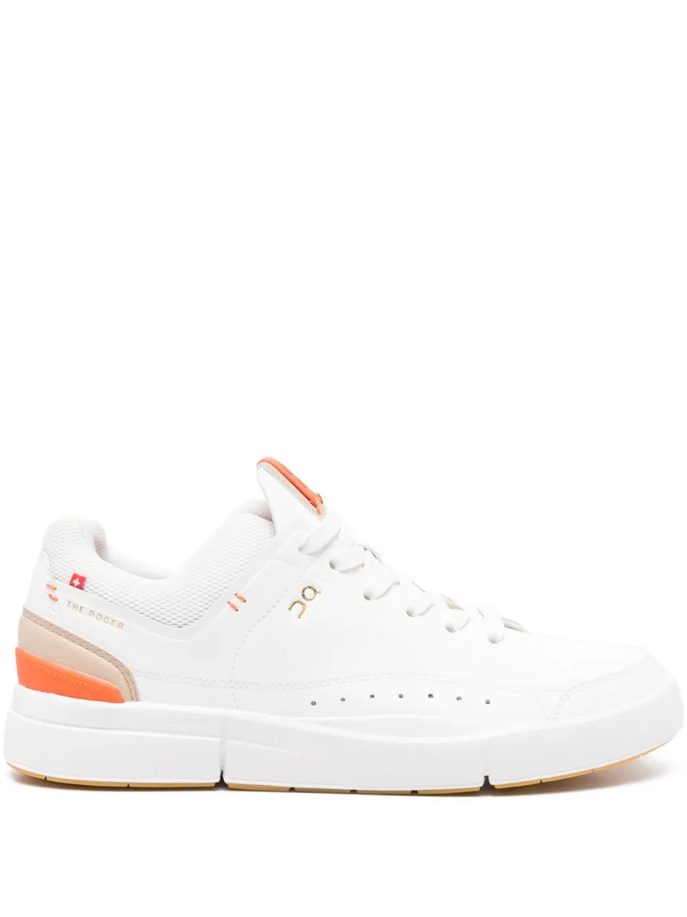 On Running Lace-Up Panelled Sneakers
