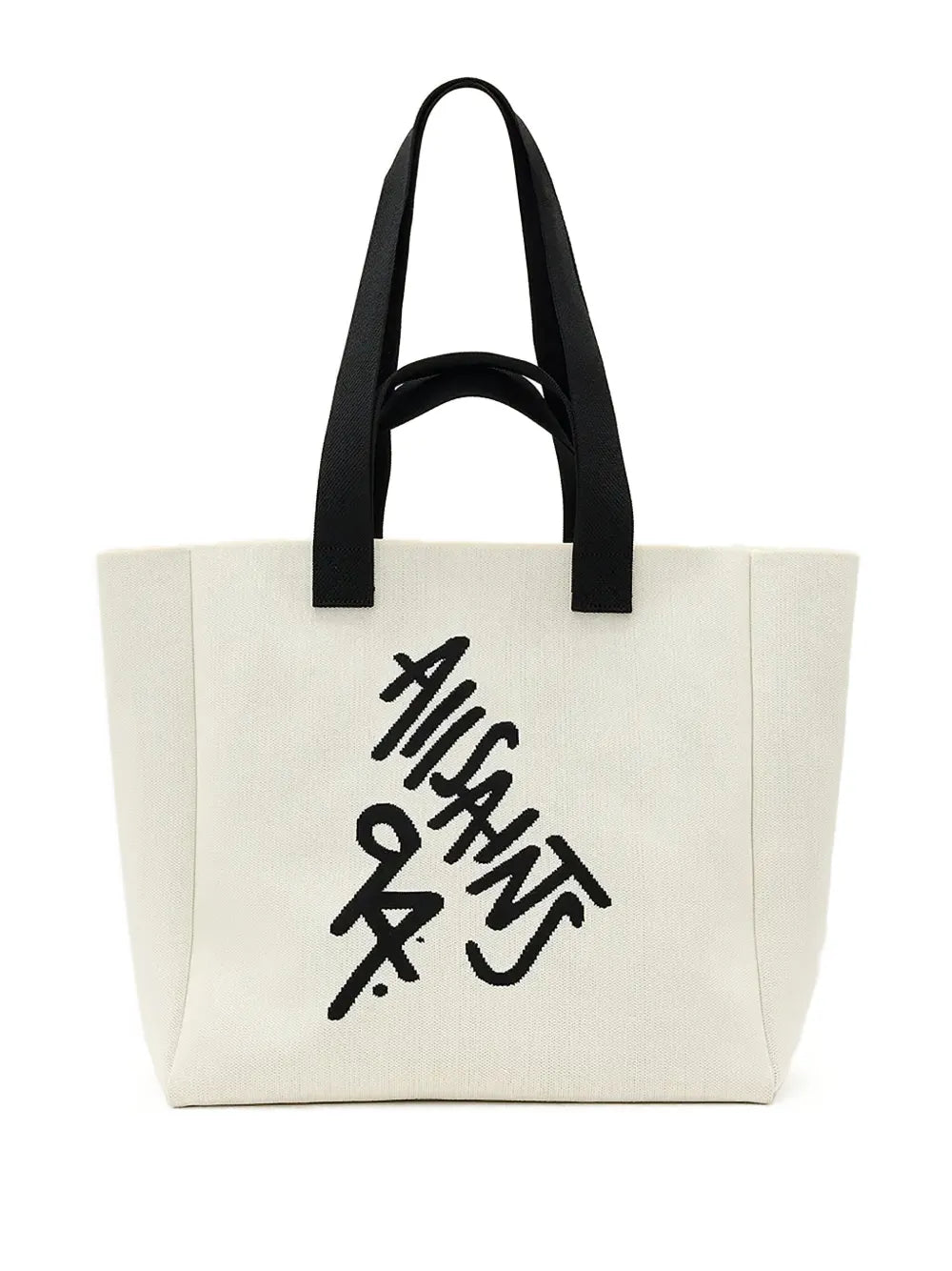 AllSaintsIzzy logo tote bag