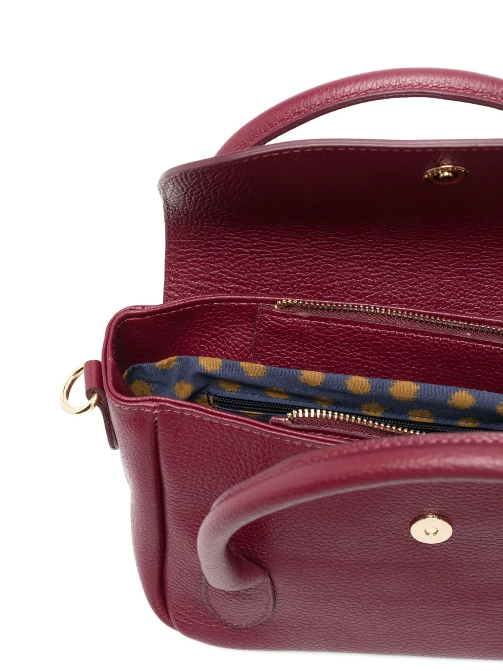 NiuJeanne top-handle leather tote bag