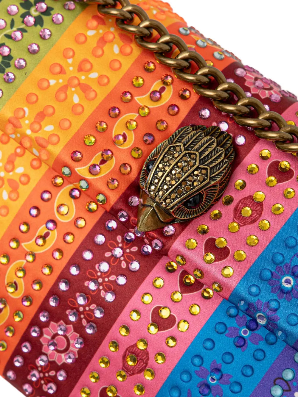 Kurt Geiger Londonembellished chain mini bag