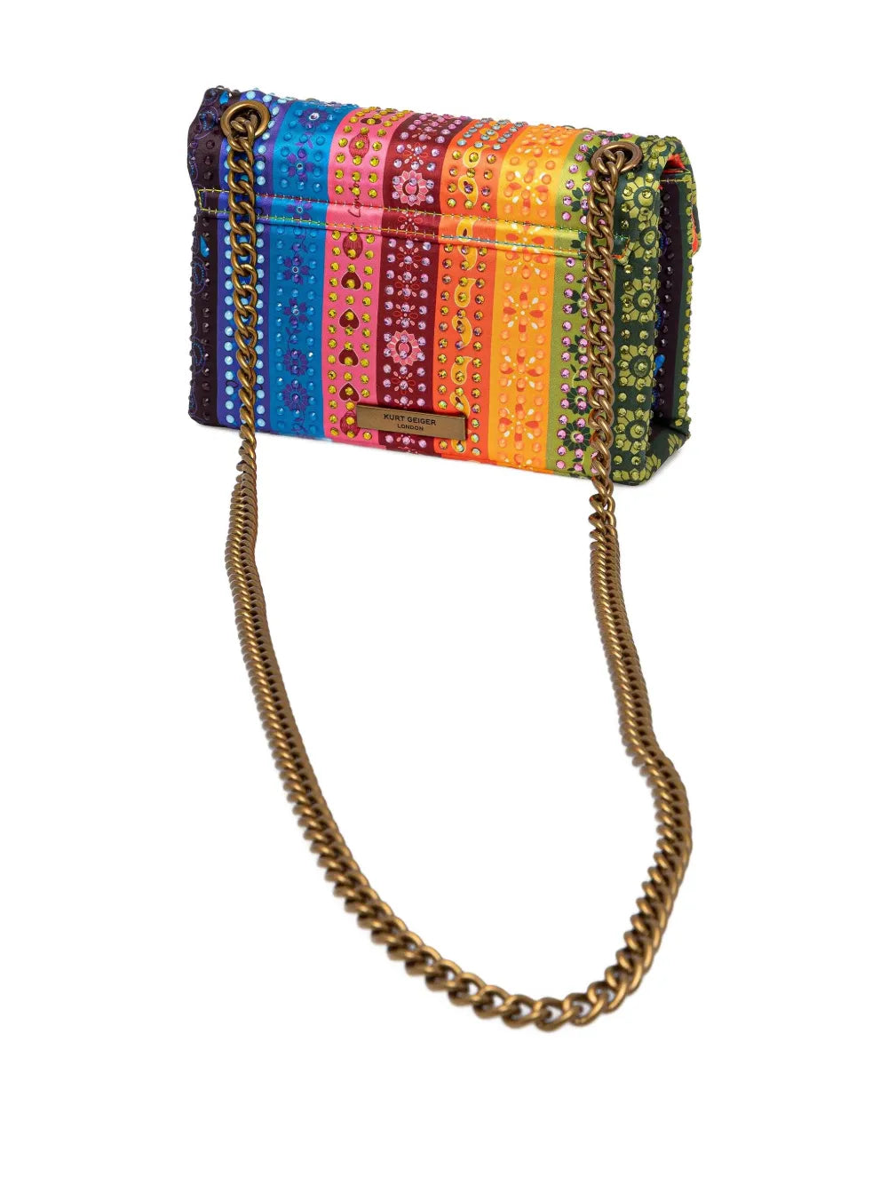 Kurt Geiger Londonembellished chain mini bag