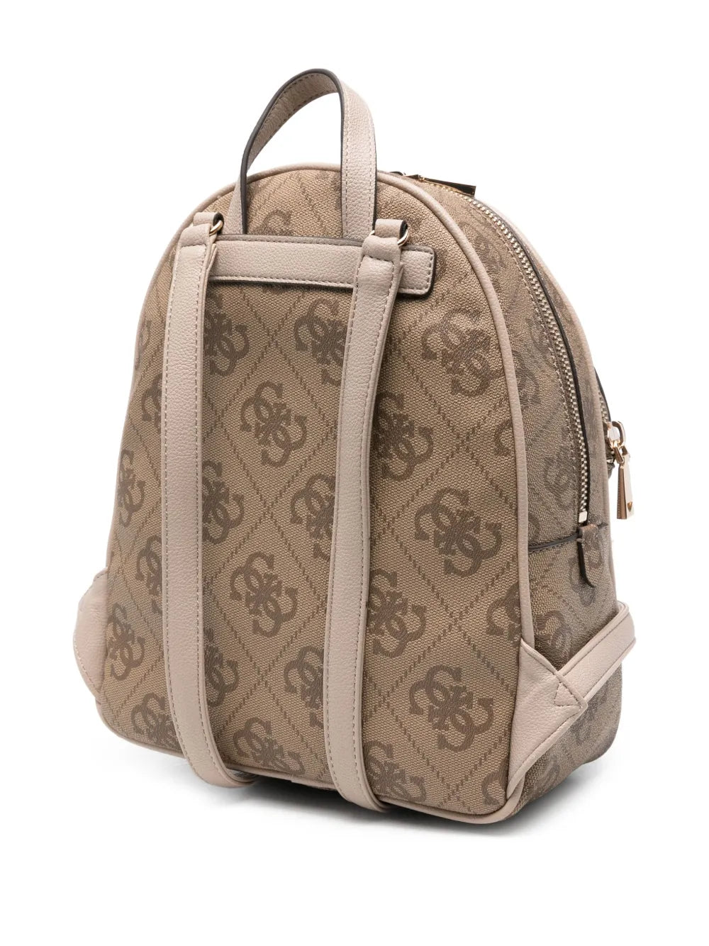 GUESS USAlogo-print striped backpack