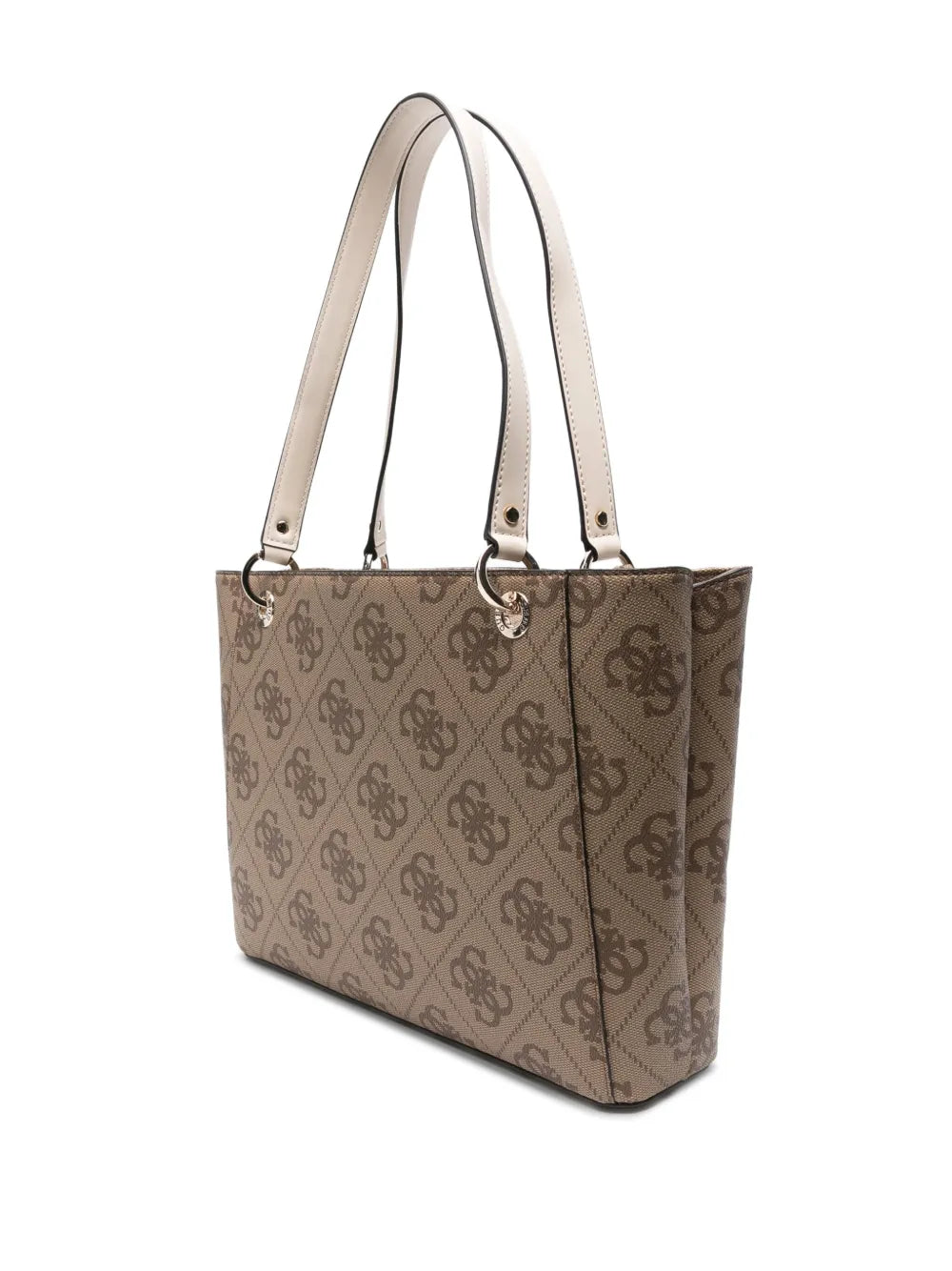 GUESS USAlogo-plaque stripe tote bag