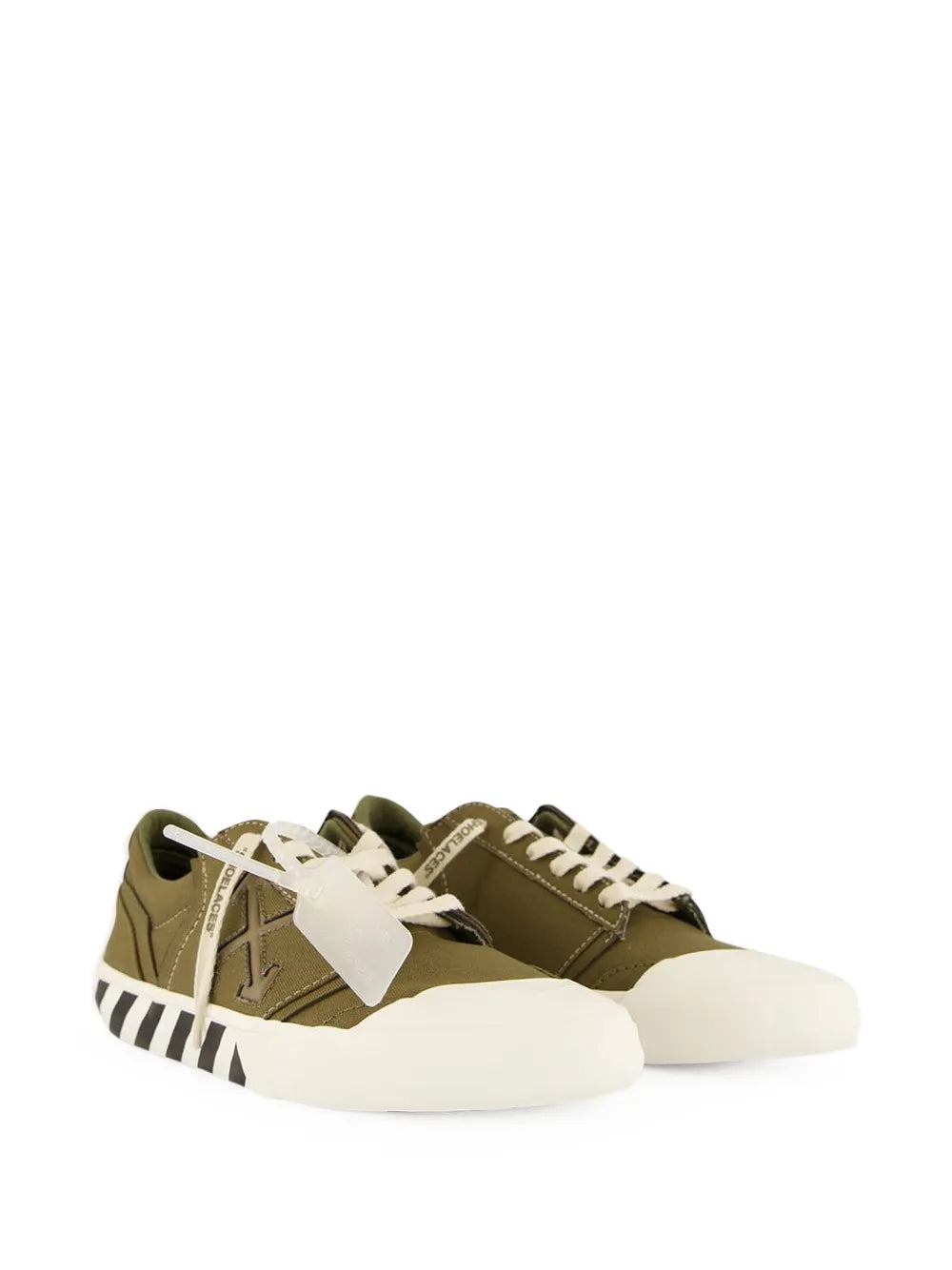 Off-White Vulcanised Tag-Detail Sneakers