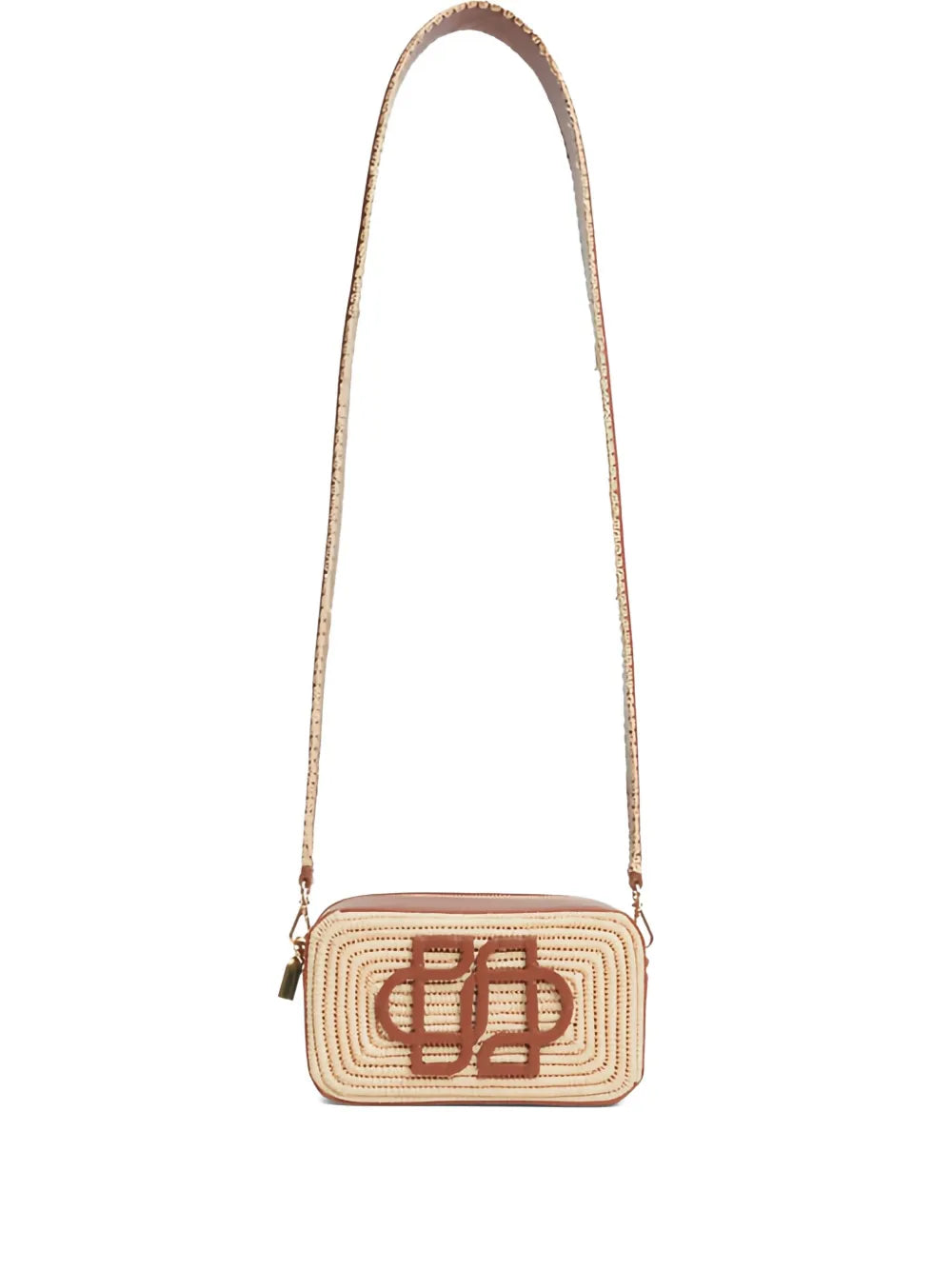 SimkhaiTallia raffia cross body bag