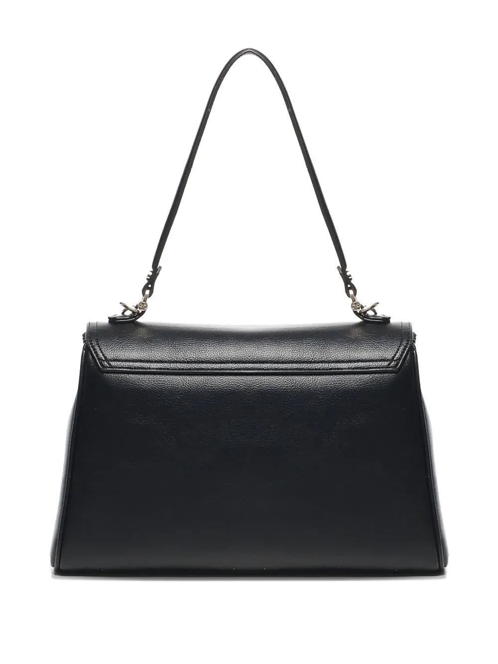 V3chain-accented flap shoulder bag