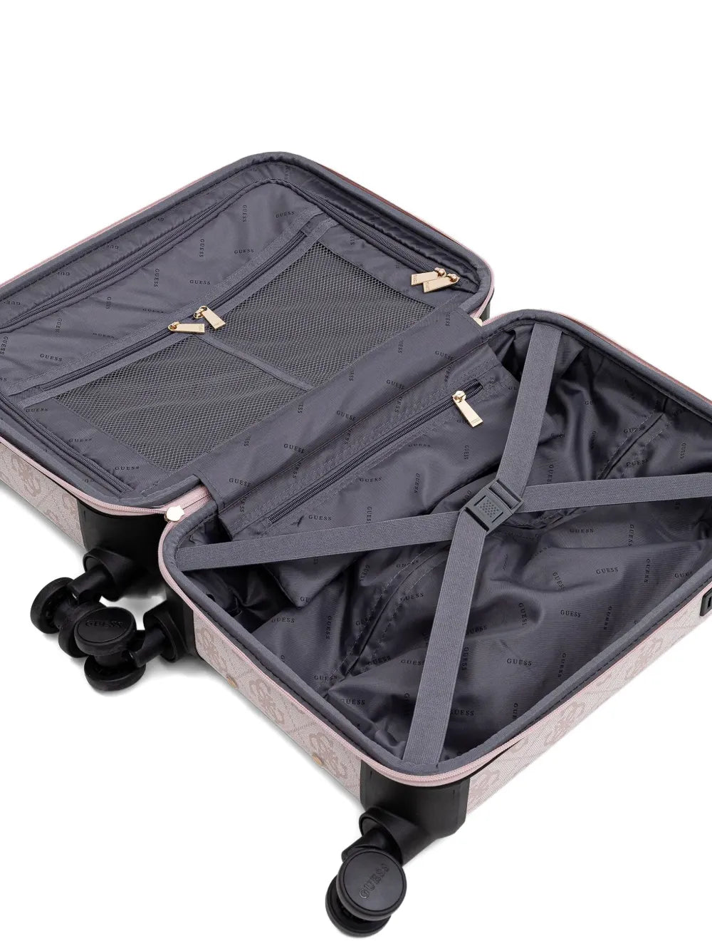 GUESS USABerta 4G logo-monogram trolley case