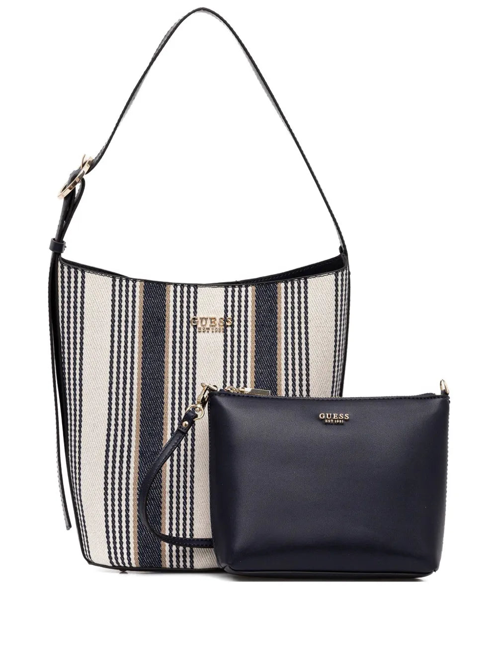 GUESS USANicolette striped tote bag
