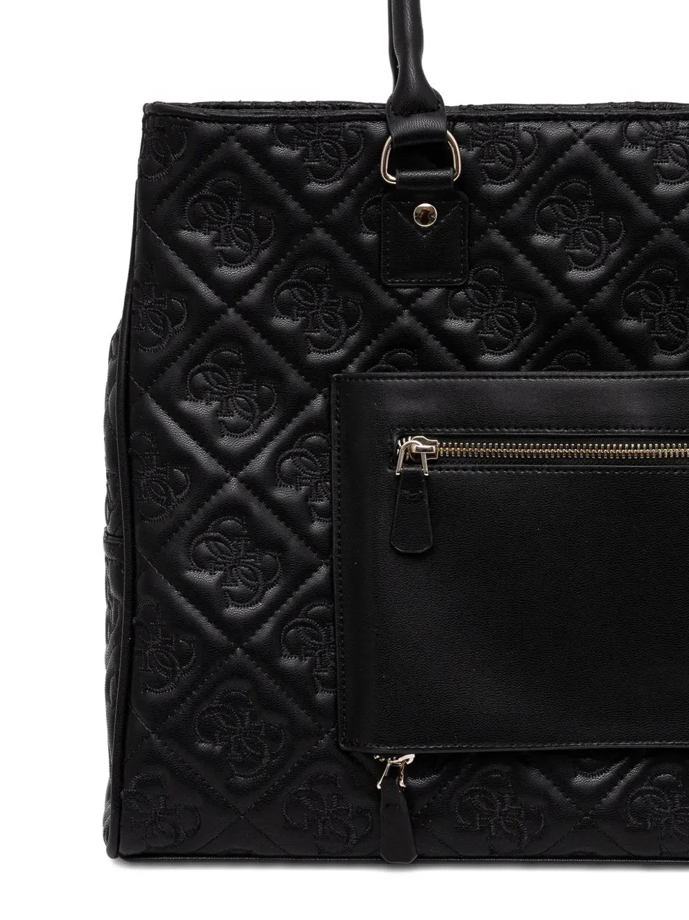 GUESS USAquilted embossed tote bag